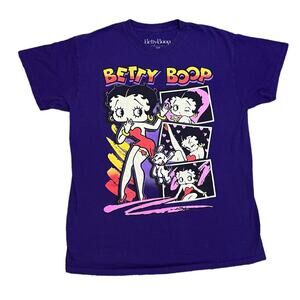 Purple Betty boop tee size medium